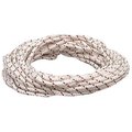 The Lehigh Group Lehigh Group 50ft. White & Red Polypropylene Diamond Braid Rope  BPE1050W BPE1050W